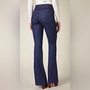 Karen Millen Dark Blue Flared Jeans